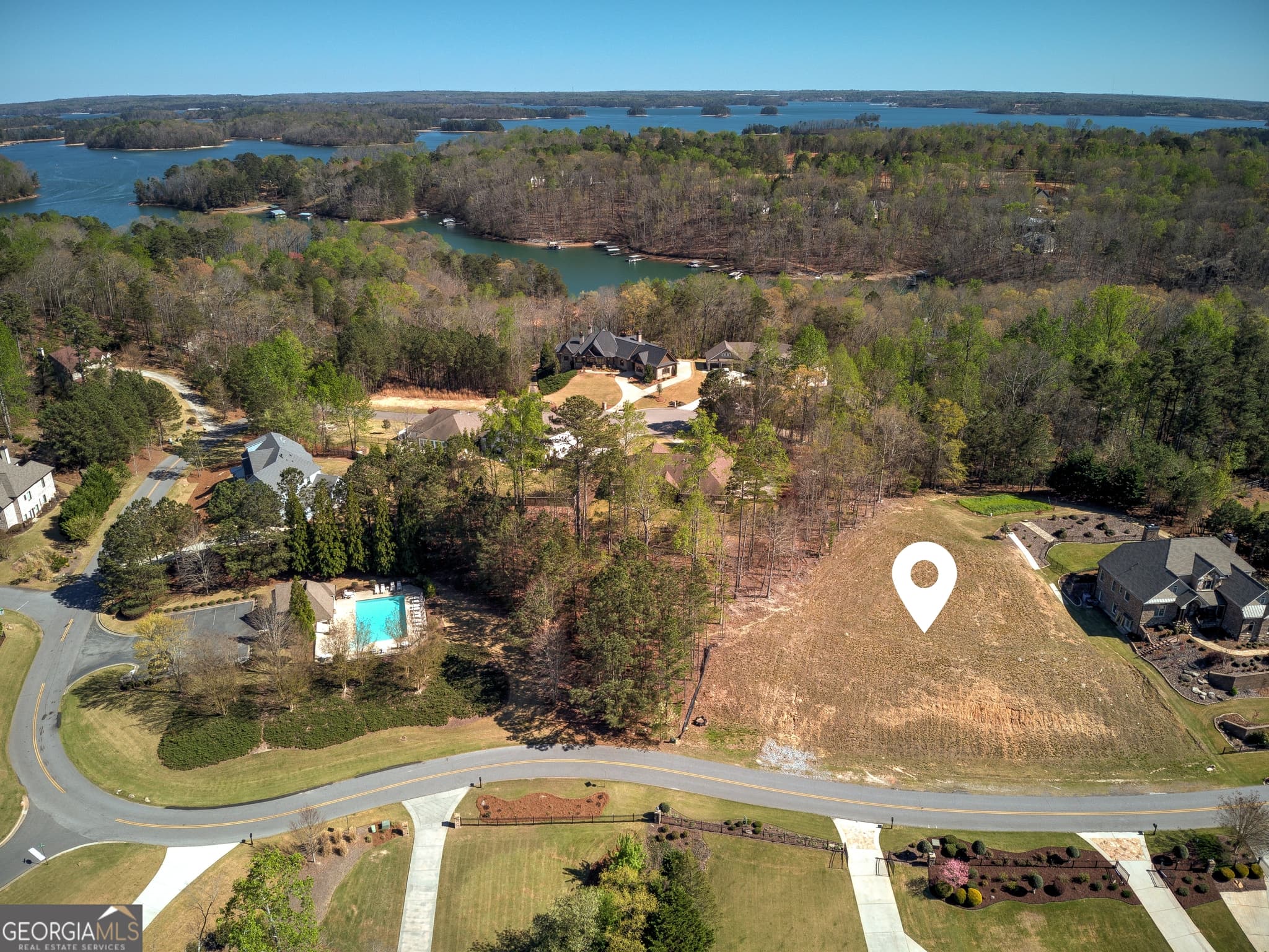residential lot for sale at 6870 Bragg Road, Cumming, GA 30041 — photo 3