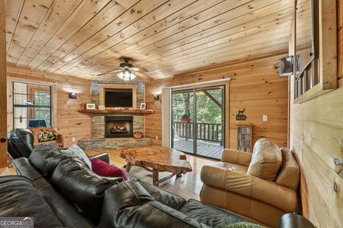 3 bedroom, 2 bathroom, 2,448 sq ft cabin,single family residence for sale at 214 Ethan Wilson Way, Morganton, GA 30560 — photo 7