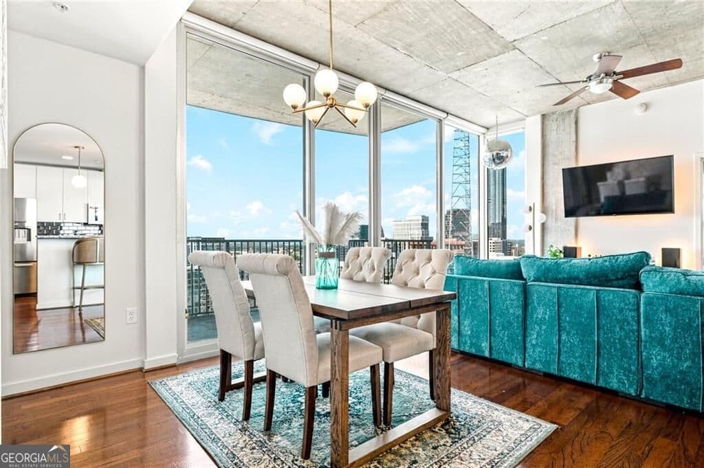 2 bedroom, 2 bathroom, 1,193 sq ft condominium for sale at 860 Peachtree Street 2317, Atlanta, GA 30308 — photo 1 of 24