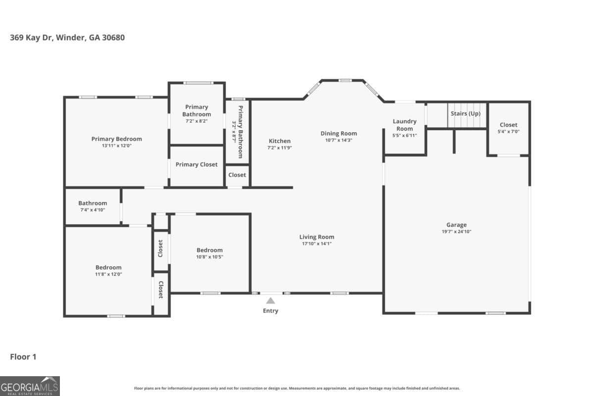 4 bedroom, 2 bathroom, 1,712 sq ft single family residence for sale at 369 Kay Drive, Winder, GA 30680 — photo 6