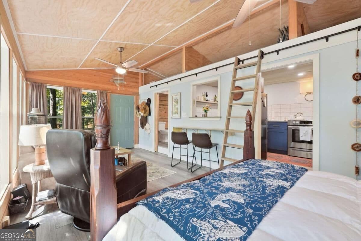 1 bedroom, 1 bathroom, 504 sq ft cabin,single family residence for sale at 451 Wilderness Camp Road 4, White, GA 30184 — photo 9