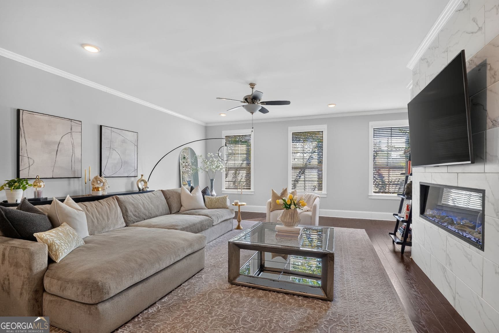4 bedroom, 3.5 bathroom, 2,295 sq ft townhouse for sale at 1040 Aster Road, Roswell, GA 30075 — photo 6