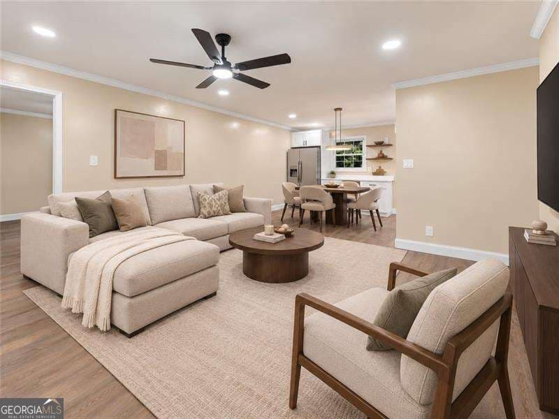 4 bedroom, 3 bathroom, 1,400 sq ft single family residence for sale at 631 Pasadena Court, Forest Park, GA 30297 — photo 6