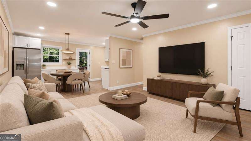 4 bedroom, 3 bathroom, 1,400 sq ft single family residence for sale at 631 Pasadena Court, Forest Park, GA 30297 — photo 4