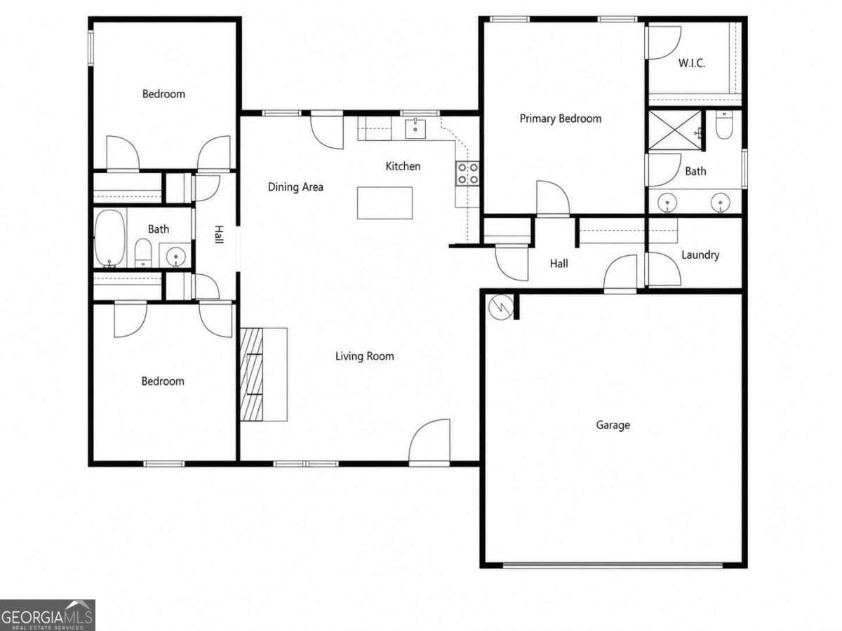 3 bedroom, 2 bathroom, 1,460 sq ft single family residence for sale at 193 Cole Lake Road, Dallas, GA 30157 — photo 2