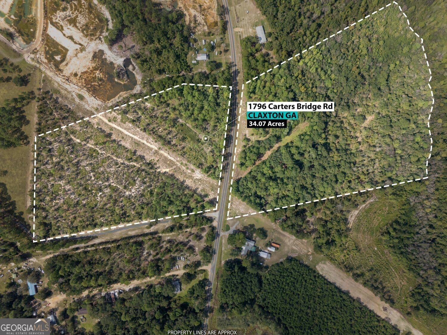 agriculture under contract at 1794 Carters Bridge Road, Claxton, GA 30417
