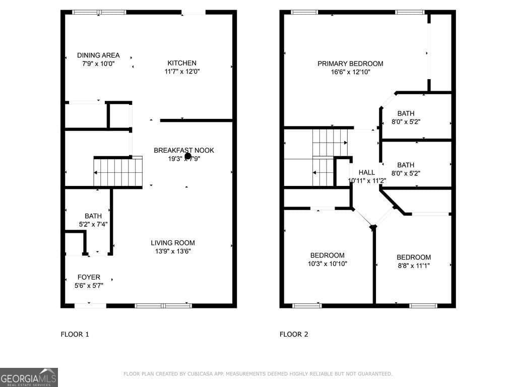 3 bedroom, 2.5 bathroom, 1,320 sq ft townhouse for sale at 144 Blake Avenue, Jackson, GA 30233 — photo 2