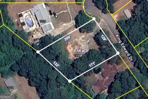residential lot for sale at 1208 King Edward Drive, Dublin, GA 31021 — photo 1 of 6