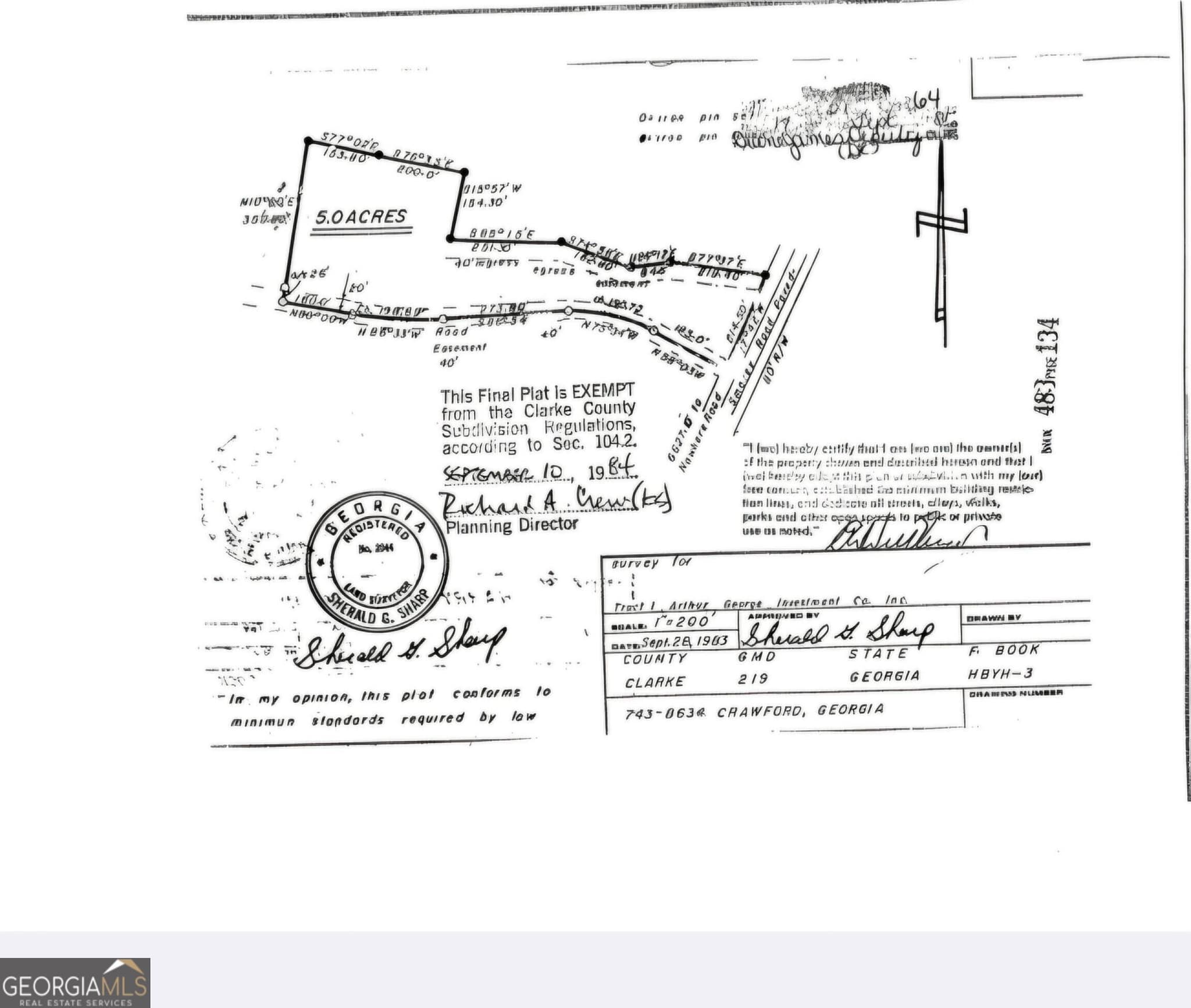 residential lot for sale at 5425 Smokey Road, Athens, GA 30601 — photo 3