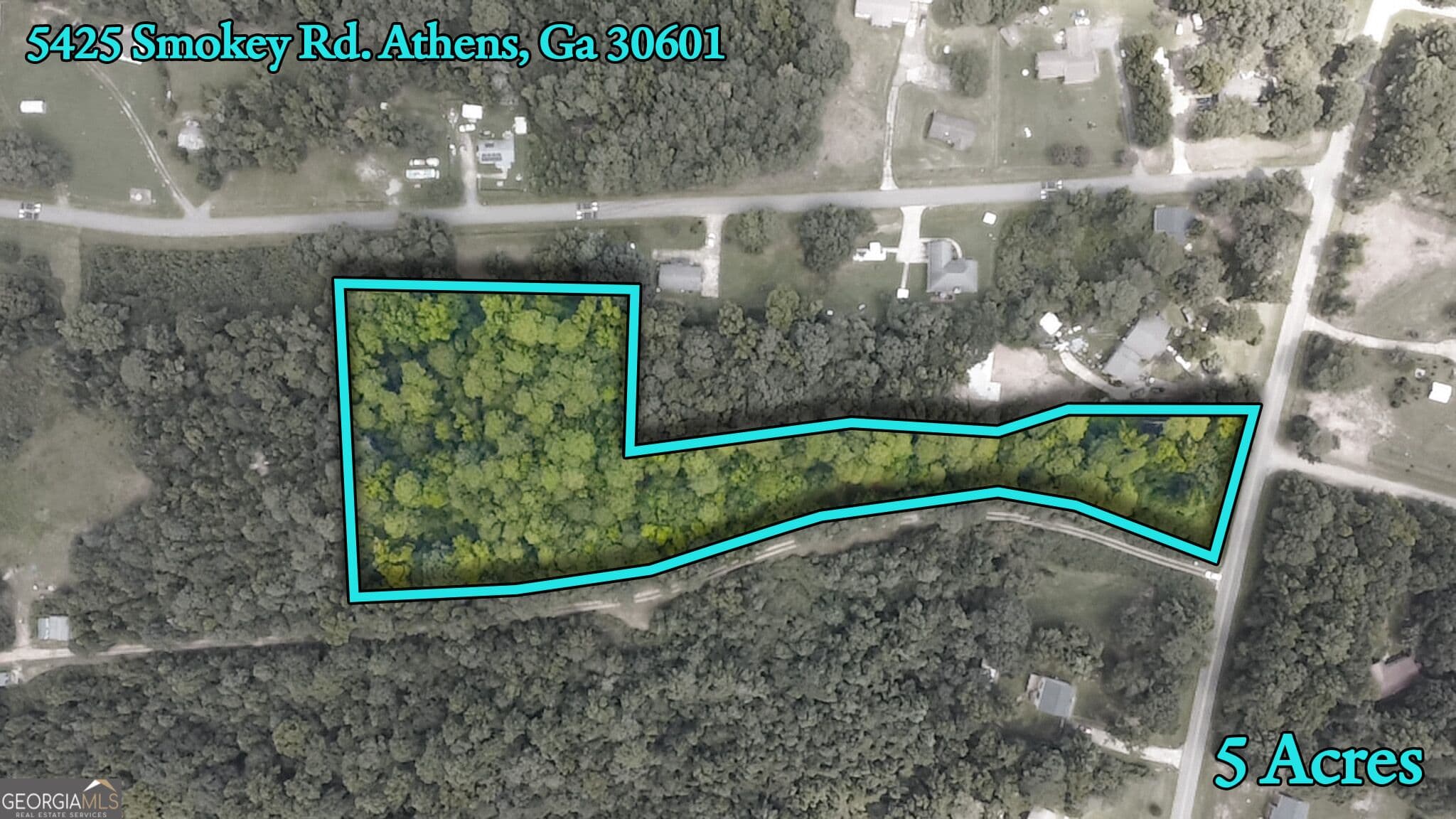 residential lot for sale at 5425 Smokey Road, Athens, GA 30601 — photo 1 of 3