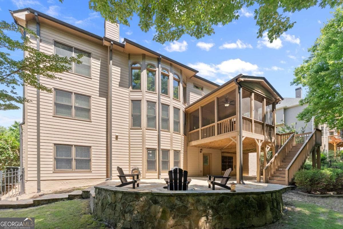 6 bedroom, 5 bathroom single family residence for sale at 7321 Lazy Hammock Way, Flowery Branch, GA 30542 — photo 2