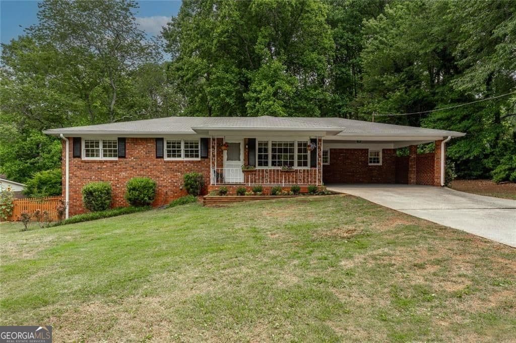3 bedroom, 2 bathroom, 1,207 sq ft single family residence sold at 3030 Mary Drive, Marietta, GA 30066