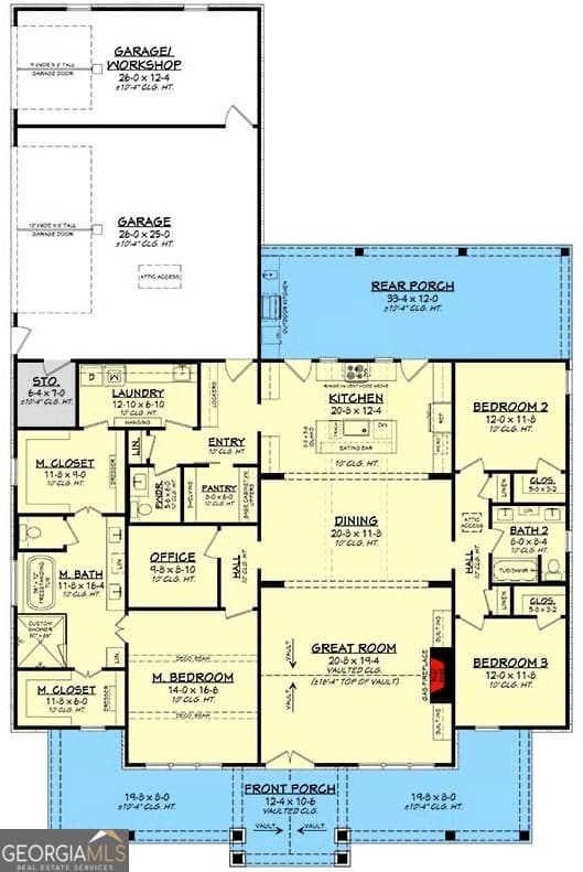 4 bedroom, 3.5 bathroom, 2,600 sq ft single family residence for sale at LOT 4 Lowe Lane, Talking Rock, GA 30175 — photo 7