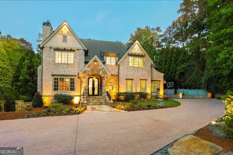 7 bedroom, 9 bathroom, 9,052 sq ft single family residence sold at 4140 Hillside Place, Atlanta, GA 30342