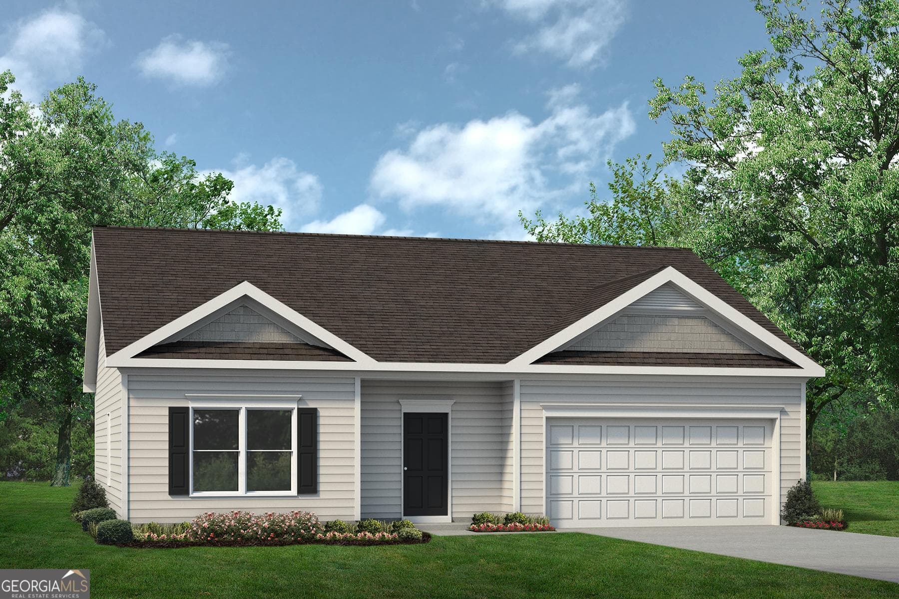 3 bedroom, 2 bathroom, 1,436 sq ft single family residence sold at 428 Lamplight Drive LOT D57, Byron, GA 31008