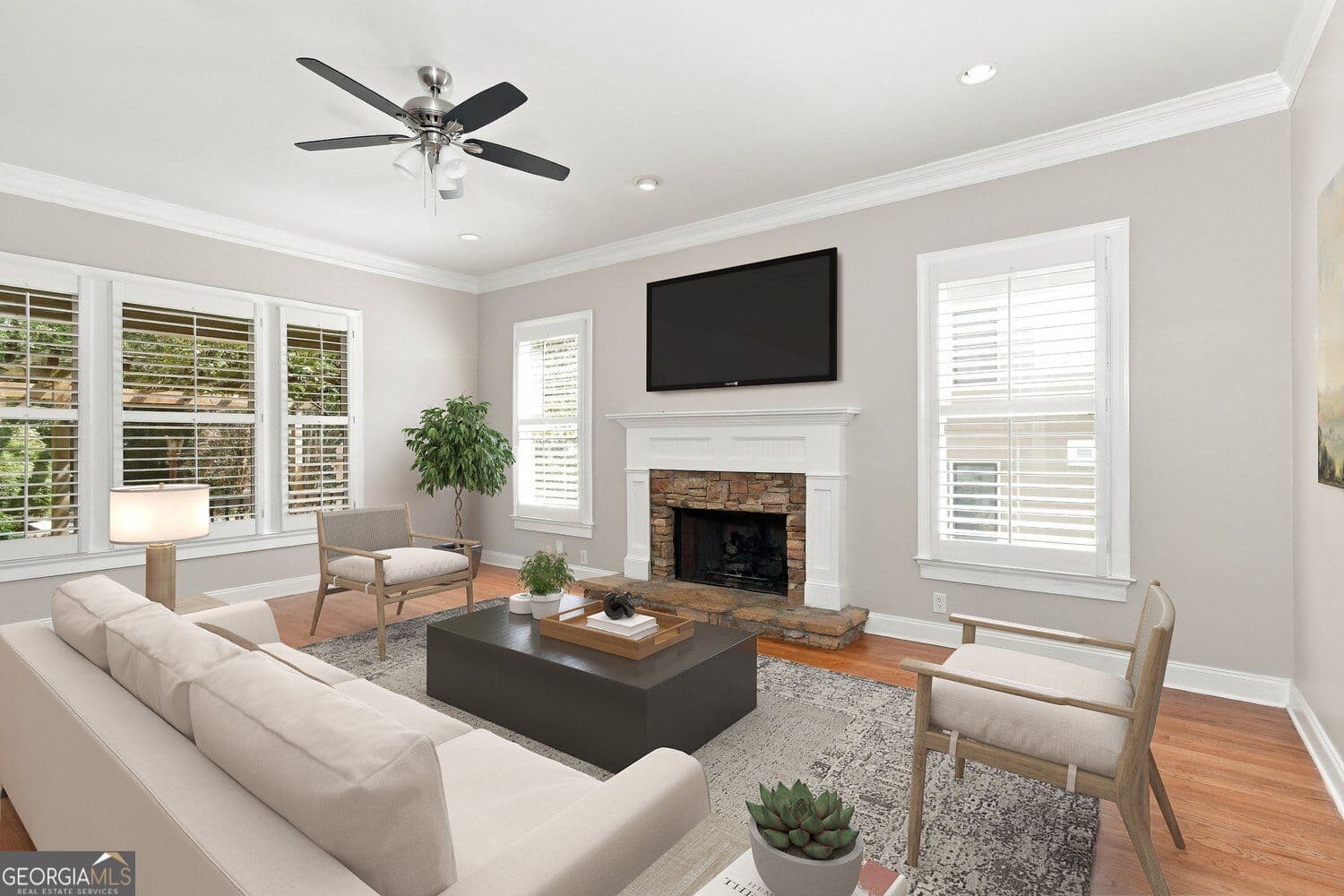 4 bedroom, 3.5 bathroom, 3,738 sq ft single family residence for sale at 1442 Hedgewood Lane, Kennesaw, GA 30152 — photo 8
