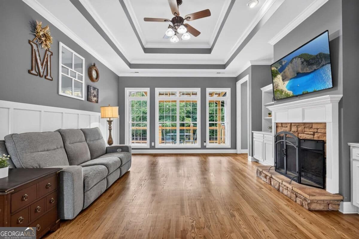 4 bedroom, 4.5 bathroom, 4,706 sq ft single family residence for sale at 193 Swanson Road, Fayetteville, GA 30214 — photo 10