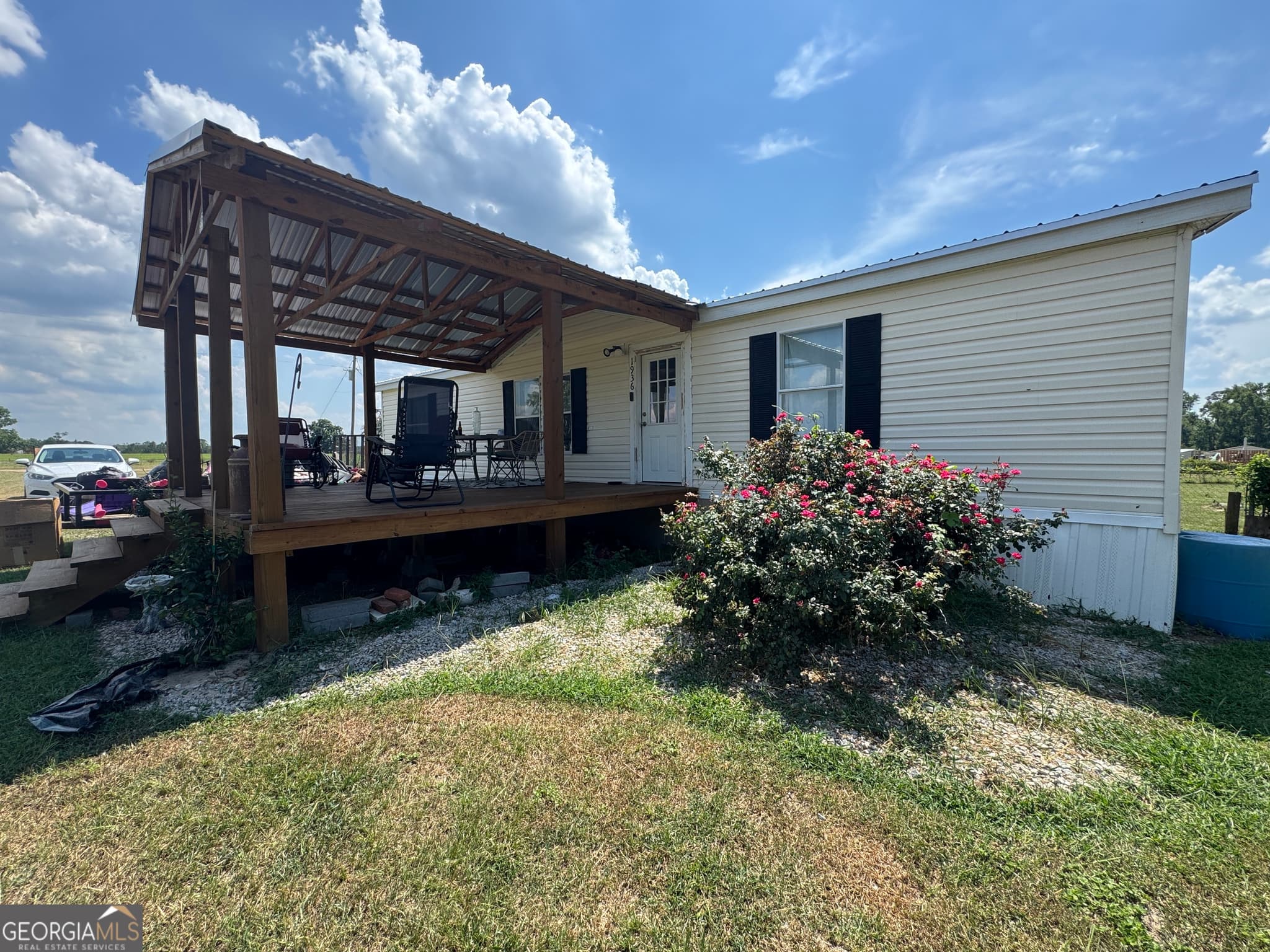 3 bedroom, 2 bathroom, 1,344 sq ft manufactured home,single family residence for sale at 1936 Rushing Road, Metter, GA 30439