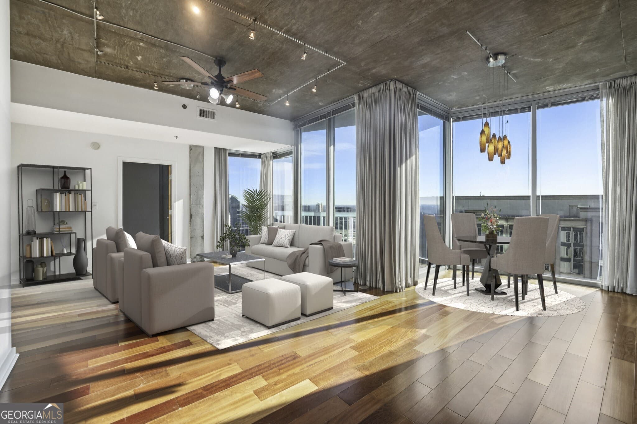 2 bedroom, 2 bathroom, 1,223 sq ft condominium for sale at 3324 Peachtree Road 2301, Atlanta, GA 30326 — photo 1 of 51