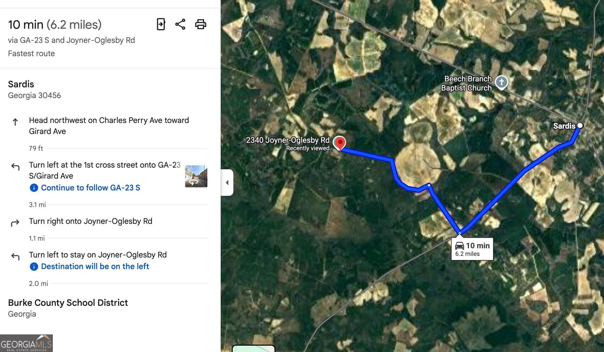 agriculture for sale at 2340 Joyner Oglesby Road (LOT 1), Sardis, GA 30456 — photo 3