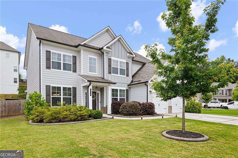5 bedroom, 4 bathroom, 3,229 sq ft single family residence sold at 411 Crestbrook Lane, Dallas, GA 30157
