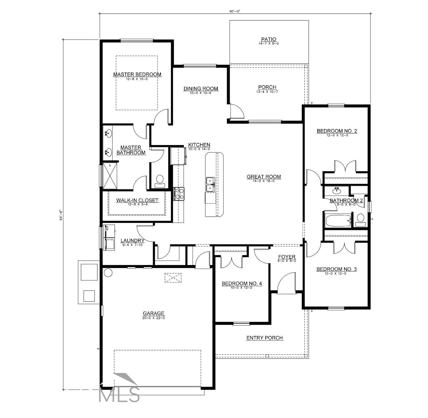 4 bedroom, 2 bathroom, 1,945 sq ft single family residence for sale at 110 Rindle Trace, St. Marys, GA 31558 — photo 3