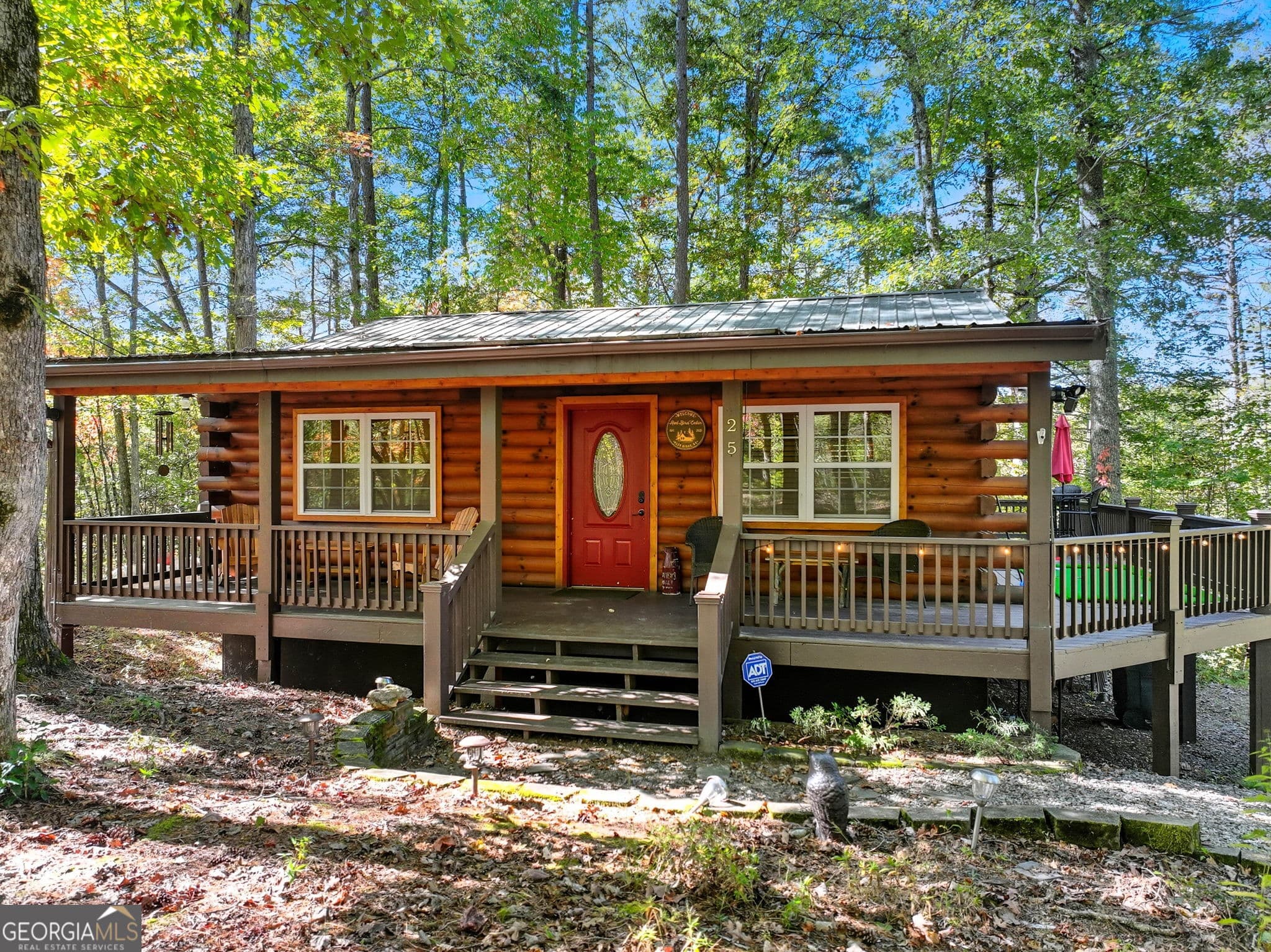 2 bedroom, 1.5 bathroom, 900 sq ft cabin,single family residence for sale at 25 Foster Lane, Morganton, GA 30560 — photo 1 of 27