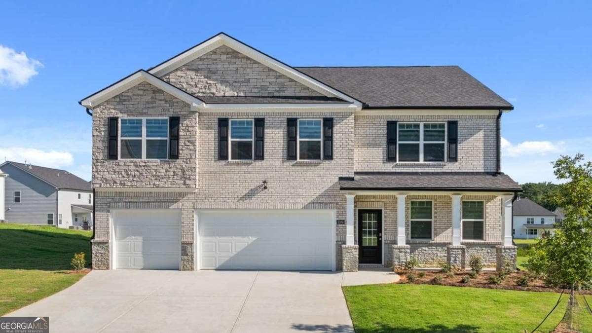 5 bedroom, 4.5 bathroom single family residence sold at 1109 Blue Juniper Circle, Loganville, GA 30052