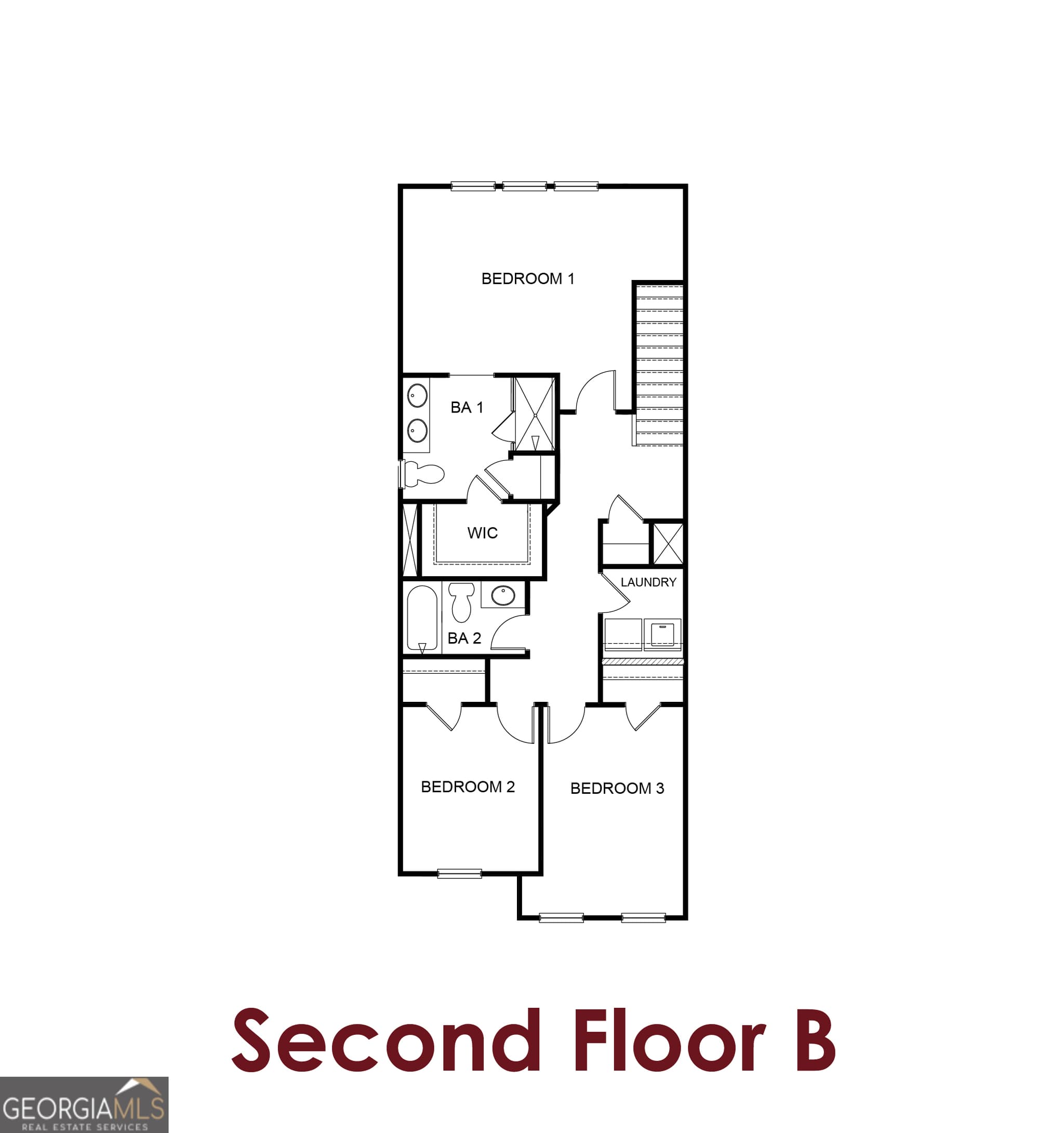 3 bedroom, 2.5 bathroom, 1,654 sq ft townhouse for sale at 4849 Orchard Grove Way LOT 100, Gainesville, GA 30504 — photo 3