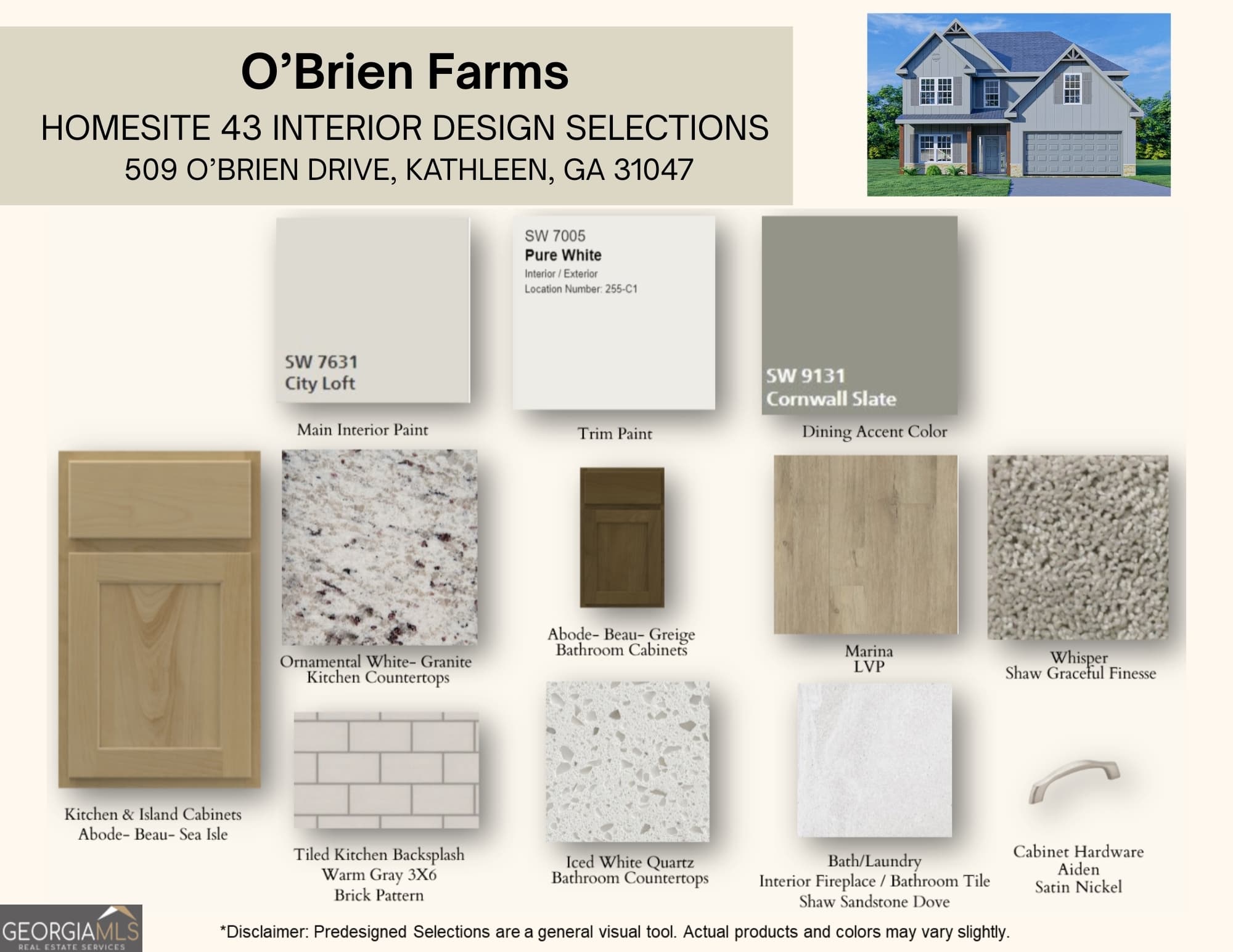 5 bedroom, 3 bathroom, 2,637 sq ft single family residence for sale at 509 O'Brien Drive 43, Kathleen, GA 31047 — photo 4