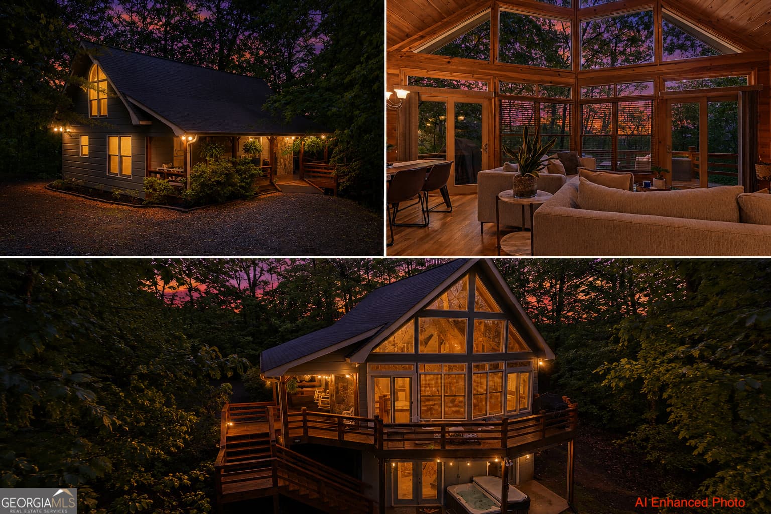 3 bedroom, 2 bathroom, 2,244 sq ft cabin,single family residence for sale at 22 Evening Shade Trail, Mineral Bluff, GA 30559 — photo 2