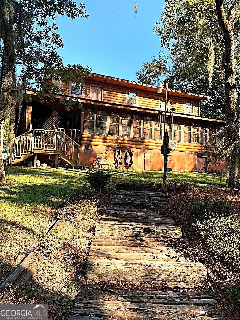 3 bedroom, 2 bathroom, 2,644 sq ft cabin,single family residence for sale at 3417 Horizons Bend, Portal, GA 30450 — photo 3