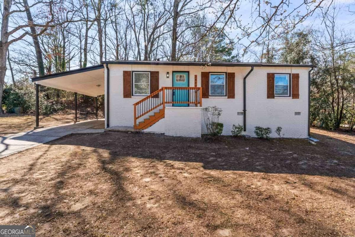 3 bedroom, 2 bathroom, 1,025 sq ft single family residence sold at 3650 Adkins Road, Atlanta, GA 30331