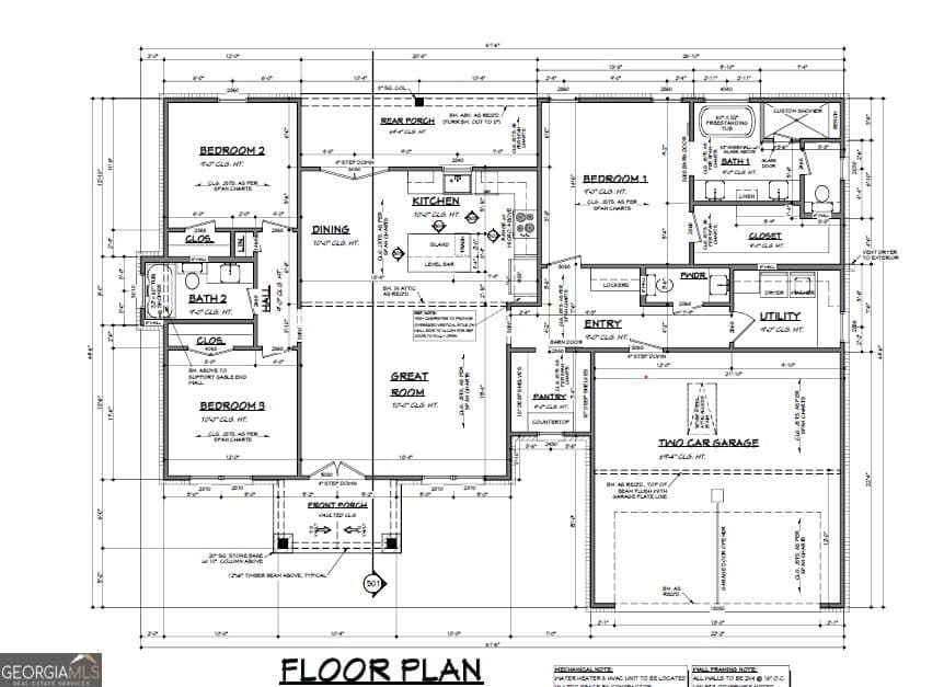 3 bedroom, 2.5 bathroom, 1,599 sq ft single family residence for sale at 5405 Kings Gap Road, Shiloh, GA 31826 — photo 3