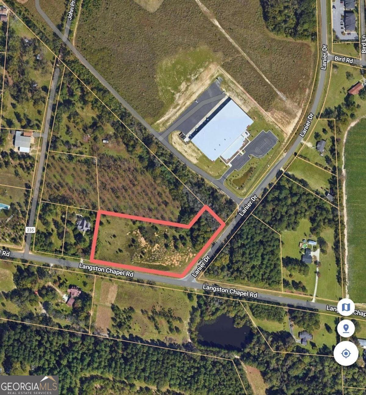 unimproved land for sale at 0 Langston Chapel & Lanier Dr Road, Statesboro, GA 30458 — photo 2