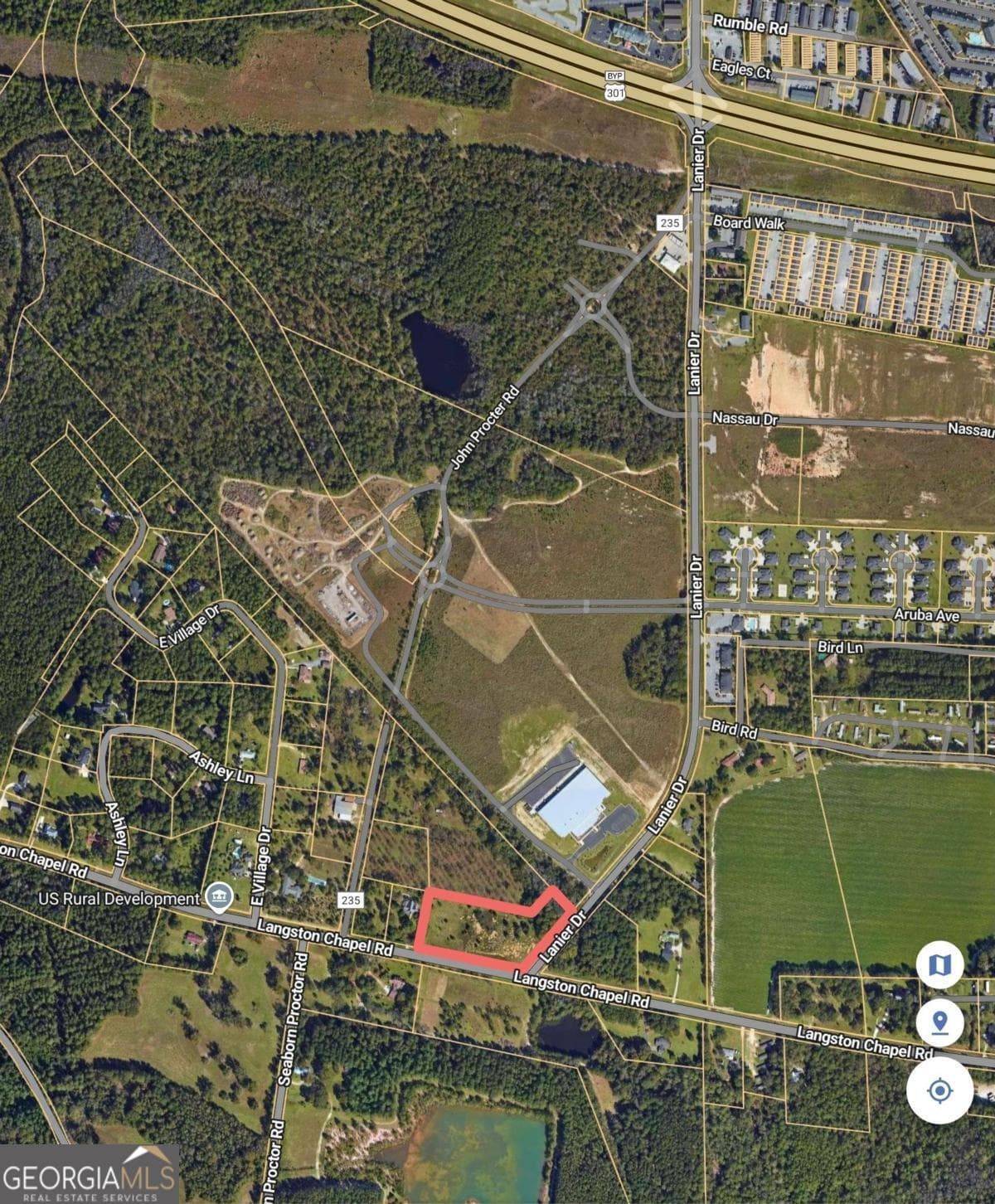 unimproved land for sale at 0 Langston Chapel & Lanier Dr Road, Statesboro, GA 30458 — photo 1 of 4
