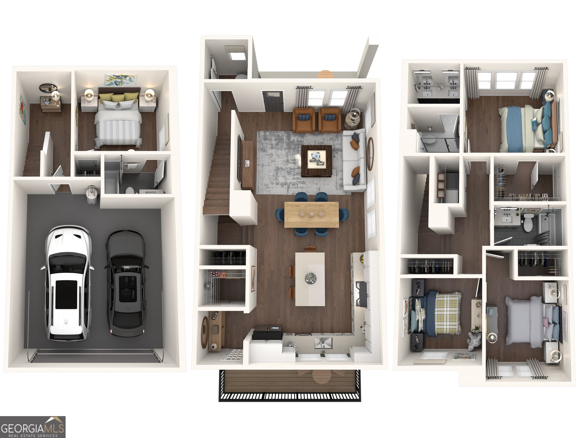 4 bedroom, 3.5 bathroom, 1,822 sq ft townhouse for sale at 1493 Johnson Road 55, Atlanta, GA 30318 — photo 6