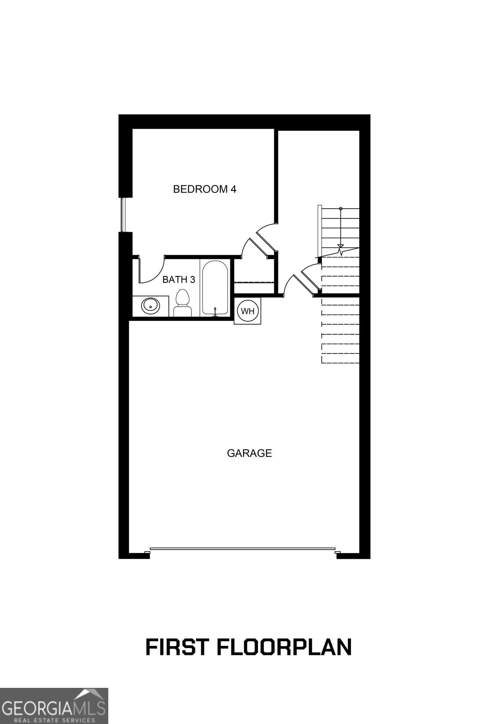 4 bedroom, 3.5 bathroom, 1,822 sq ft townhouse for sale at 1493 Johnson Road 55, Atlanta, GA 30318 — photo 3