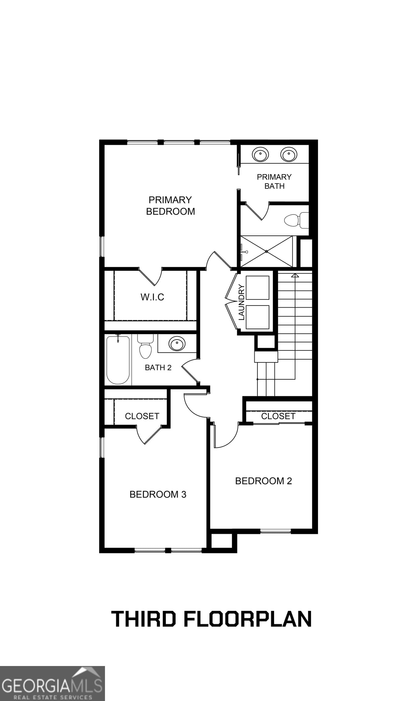 4 bedroom, 3.5 bathroom, 1,822 sq ft townhouse for sale at 1493 Johnson Road 55, Atlanta, GA 30318 — photo 5