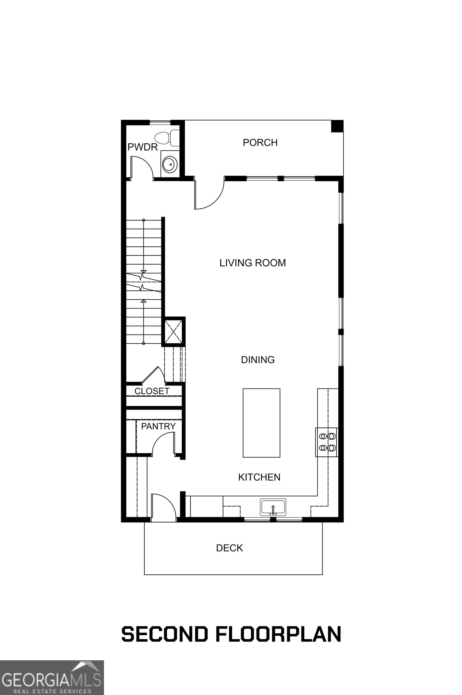 4 bedroom, 3.5 bathroom, 1,822 sq ft townhouse for sale at 1493 Johnson Road 55, Atlanta, GA 30318 — photo 4