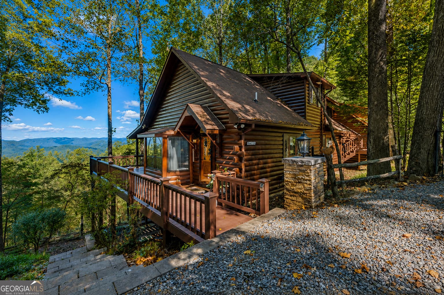 4 bedroom, 3 bathroom, 1,774 sq ft cabin,single family residence for sale at 1225 Walnut Ridge, Ellijay, GA 30536 — photo 1 of 82