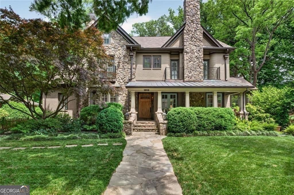 5 bedroom, 7 bathroom, 6,294 sq ft single family residence for sale at 1609 Nottingham Way, Atlanta, GA 30309