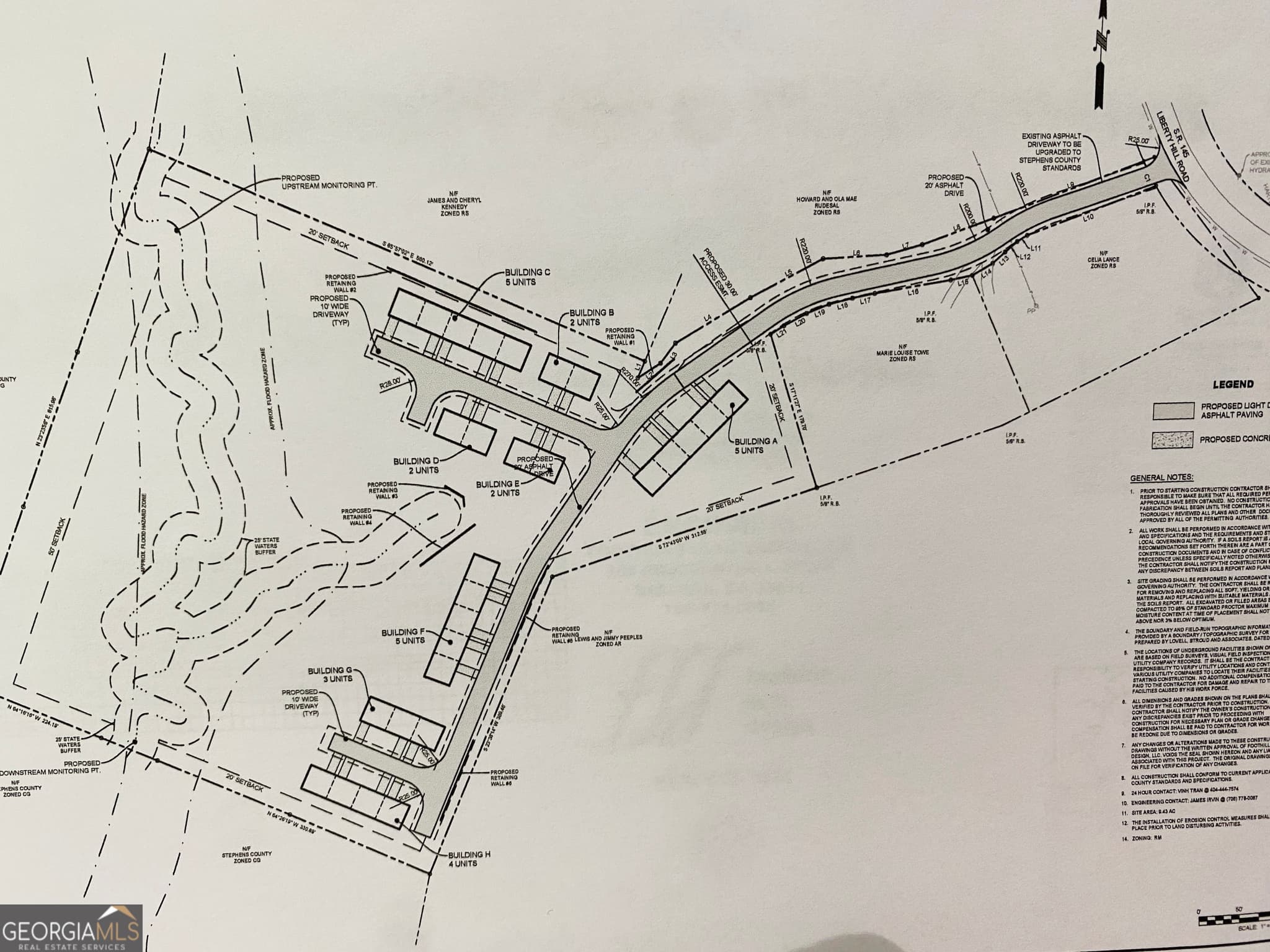 residential lot for sale at 1562 Liberty Hill Road, Toccoa, GA 30577 — photo 2