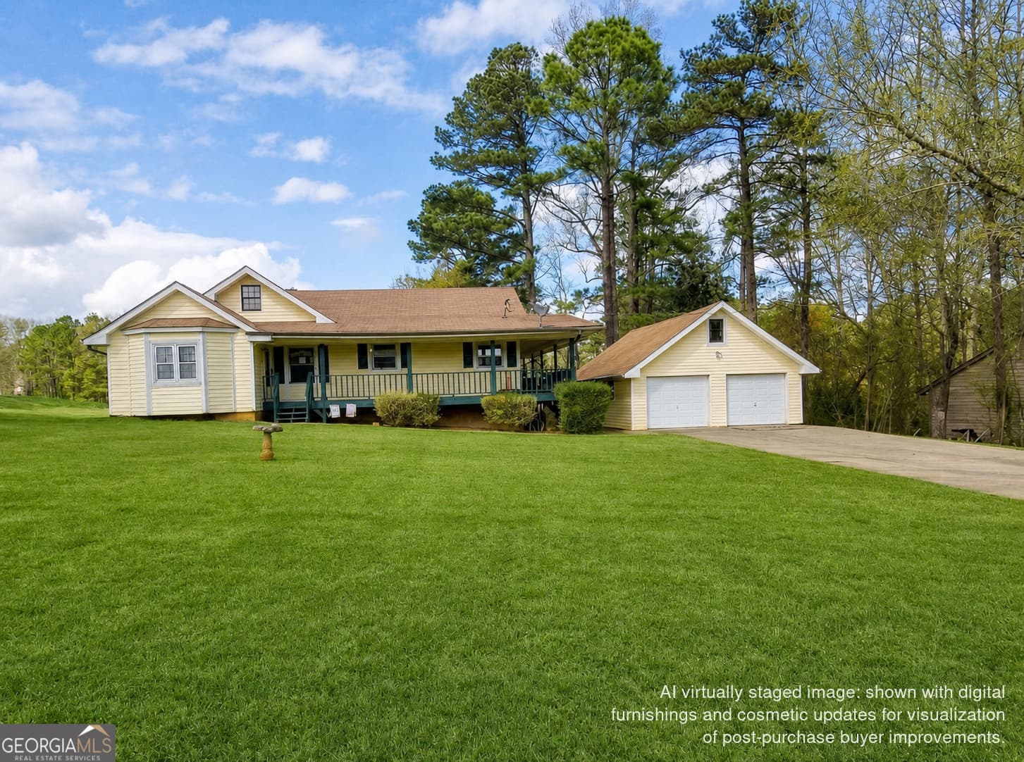4 bedroom, 2 bathroom, 1,807 sq ft single family residence for sale at 9000 Edinburg Drive, Winston, GA 30187