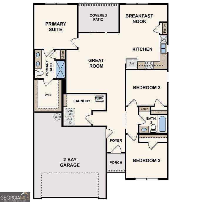 3 bedroom, 2 bathroom, 1,416 sq ft single family residence under contract at 255 Woodlake Landing, Hartwell, GA 30643 — photo 3