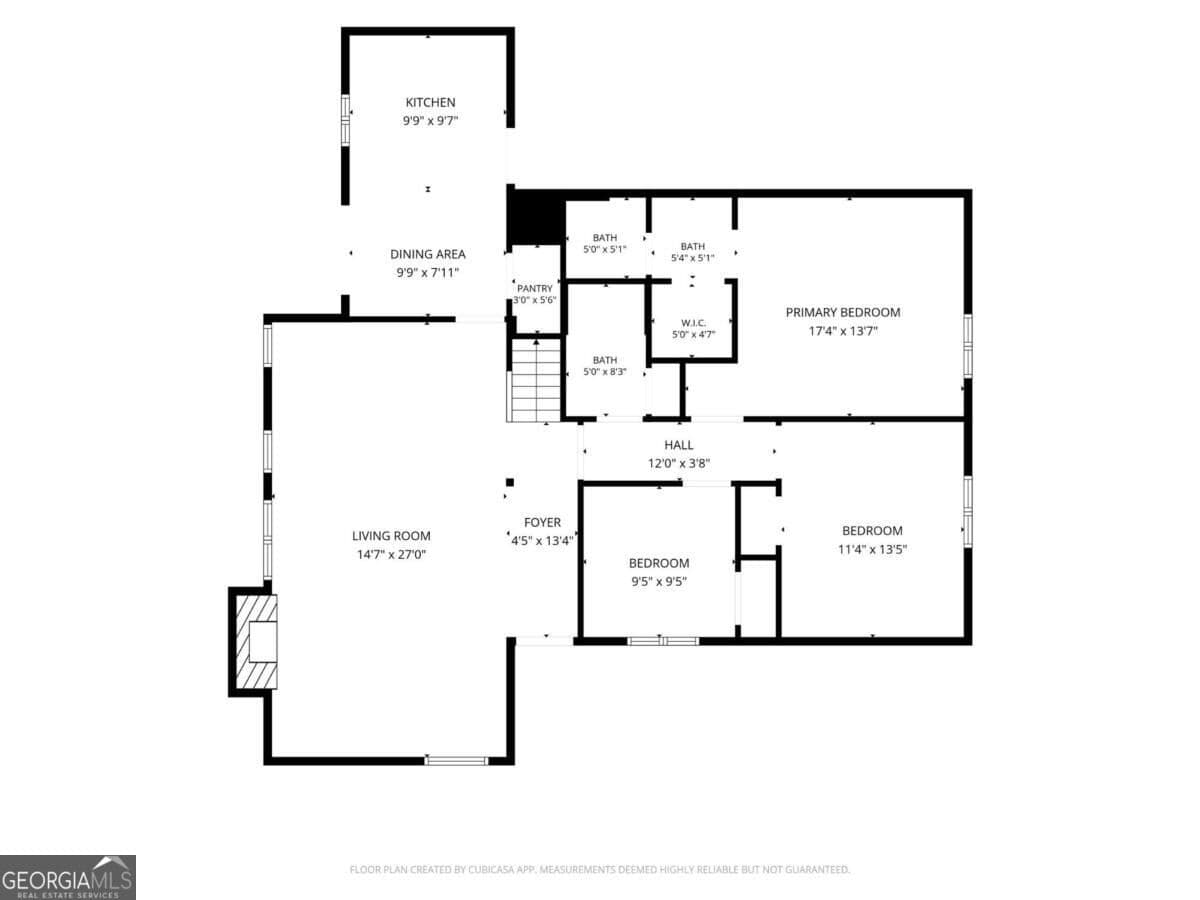 3 bedroom, 2 bathroom, 1,795 sq ft single family residence for sale at 1087 Magnolia Drive, Villa Rica, GA 30180 — photo 7