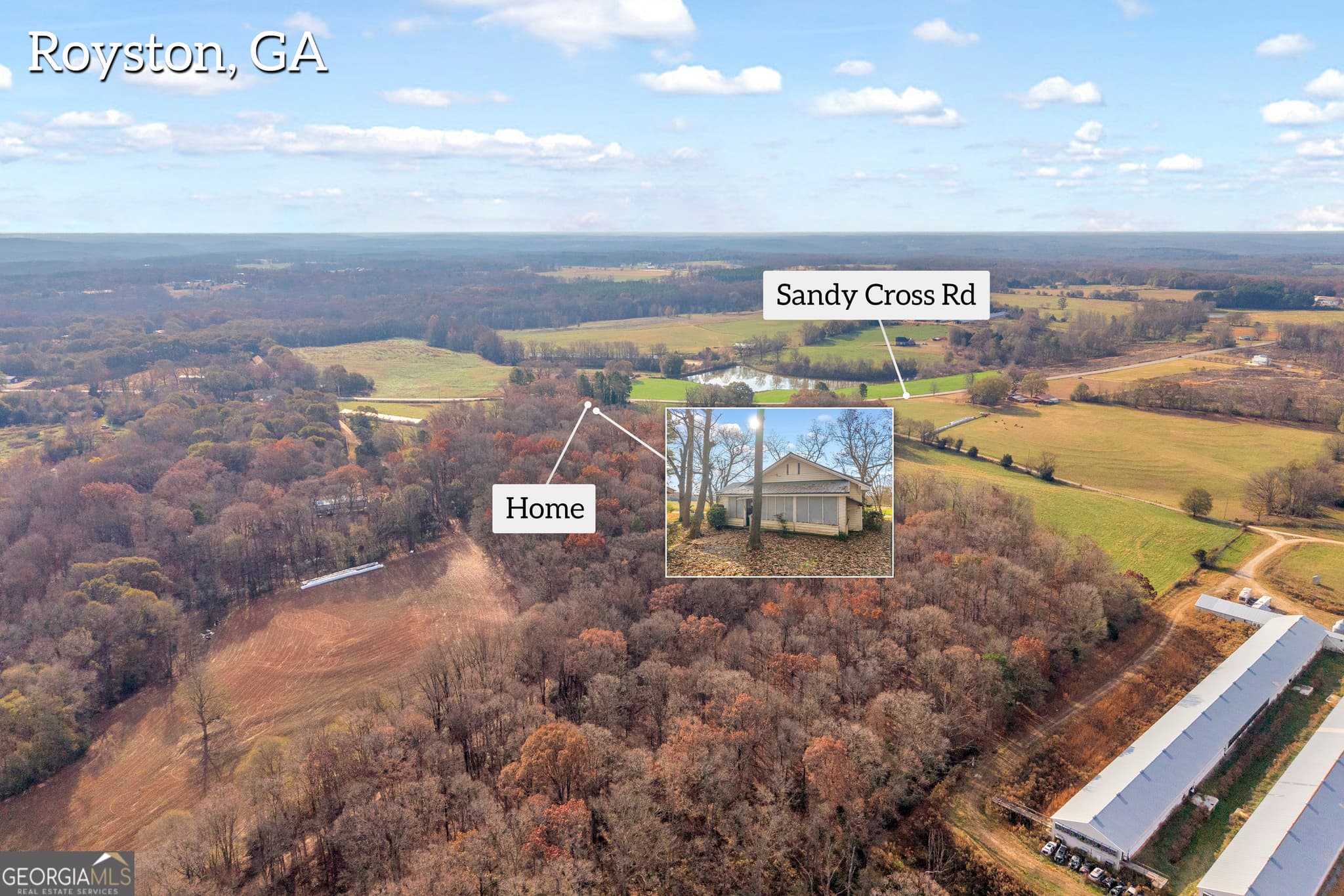 2 bedroom, 1 bathroom, 1,258 sq ft single family residence for sale at 1898 Sandy Cross Road, Royston, GA 30662 — photo 10