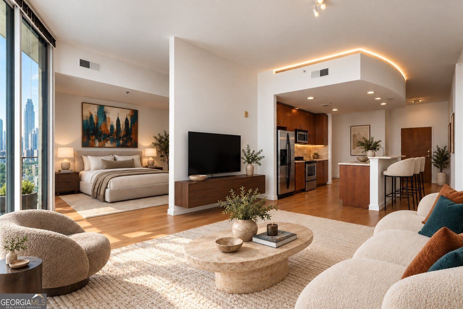 1 bedroom, 1 bathroom, 832 sq ft condominium for rent at 361 17th Street 1613, Atlanta, GA 30363 for $1,900 a month — photo 1 of 1