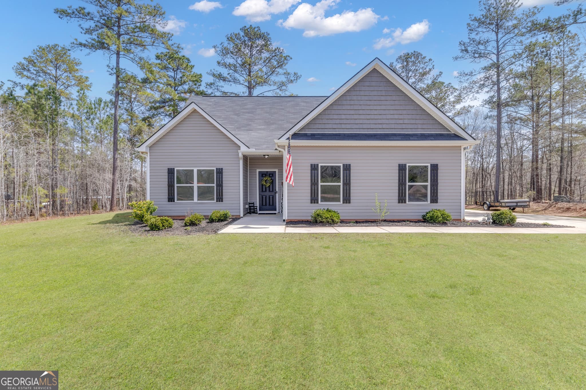 4 bedroom, 2 bathroom, 1,800 sq ft single family residence sold at 1846 McWilliams Barber Road, Luthersville, GA 30251