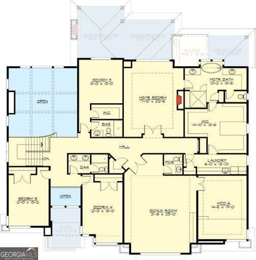 6 bedroom, 6 bathroom, 6,000 sq ft single family residence for sale at 2347 Clairmont Road, Atlanta, GA 30329 — photo 4